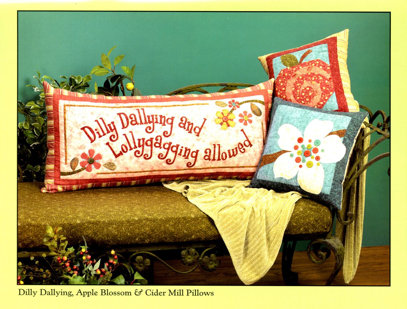 Cider Mill Road Quilt Pattern Book by Nancy Halvorsen of Art to Heart