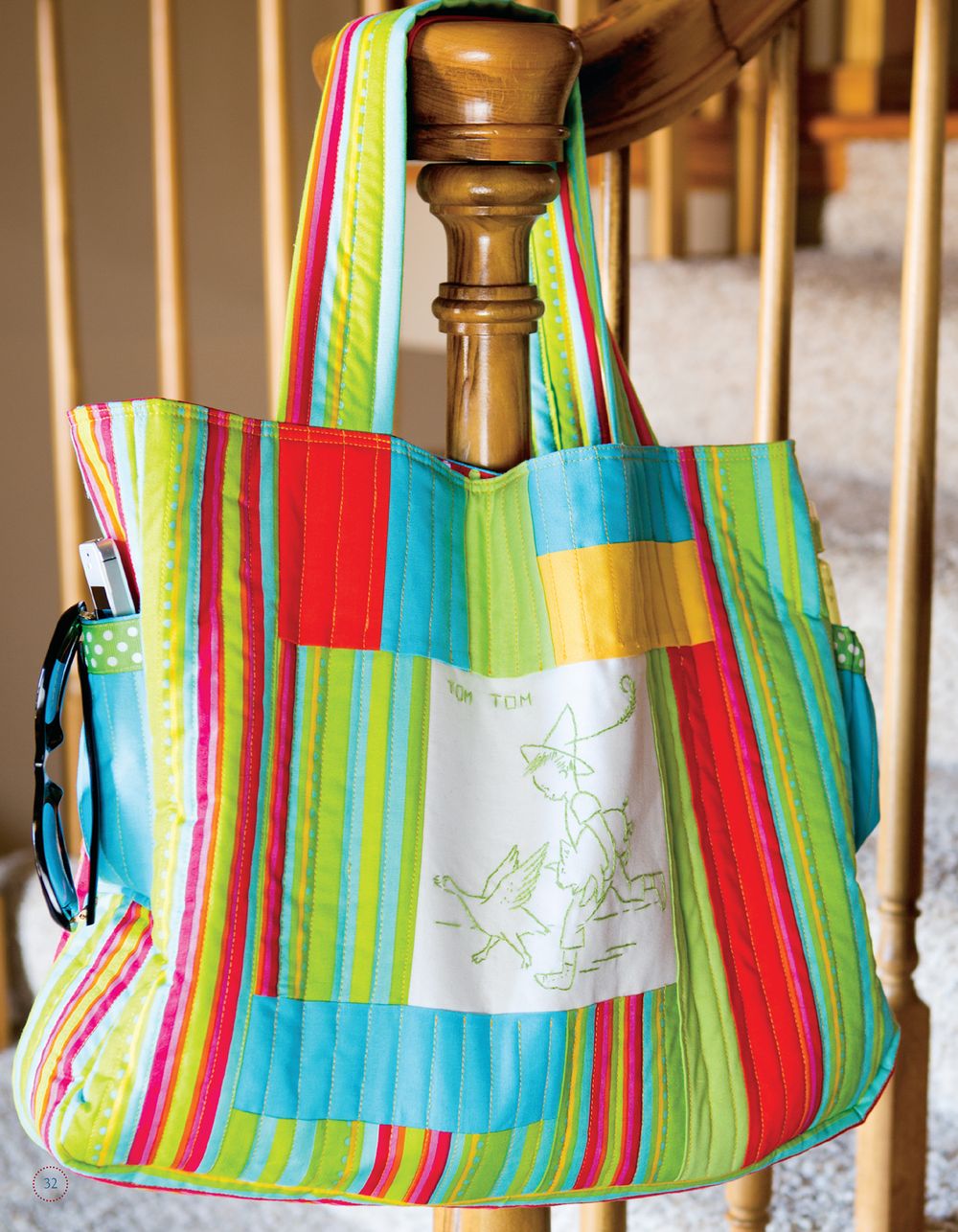 Stitches In Rhyme Quilt Pattern Book by Donna Di Natale for Kansas City Star Quilts