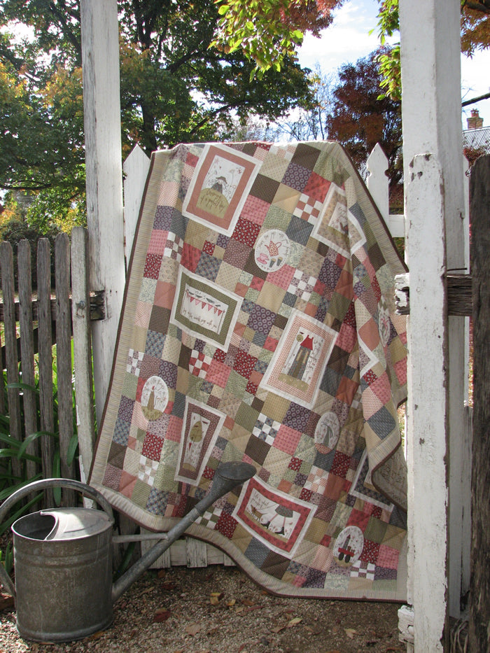 The Simple Life Quilt Pattern Book by Anni Downs of Hatched and Patched