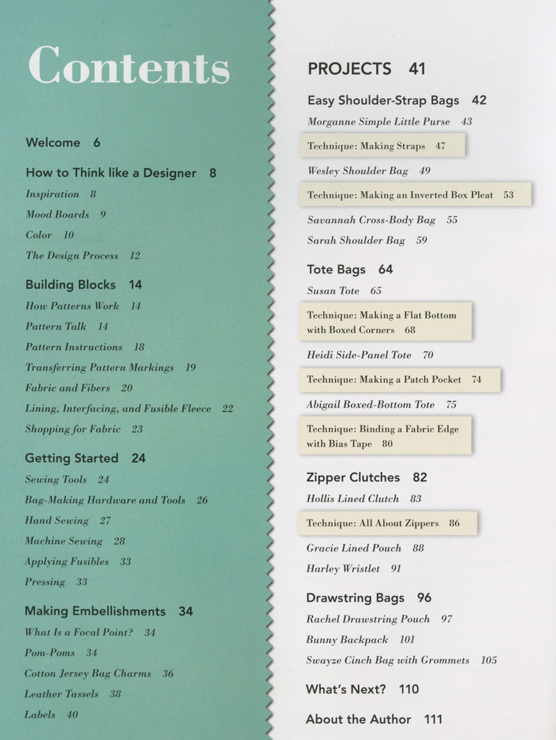 Sew Bags Sewing Guide Book by Hilarie Wakefield Dayton for Stash Books