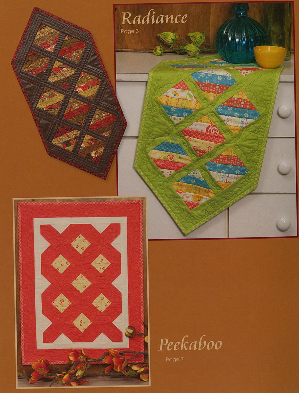 Runnerlicious Quilt Pattern Book by Kathryn Squibb of Gathering Friends