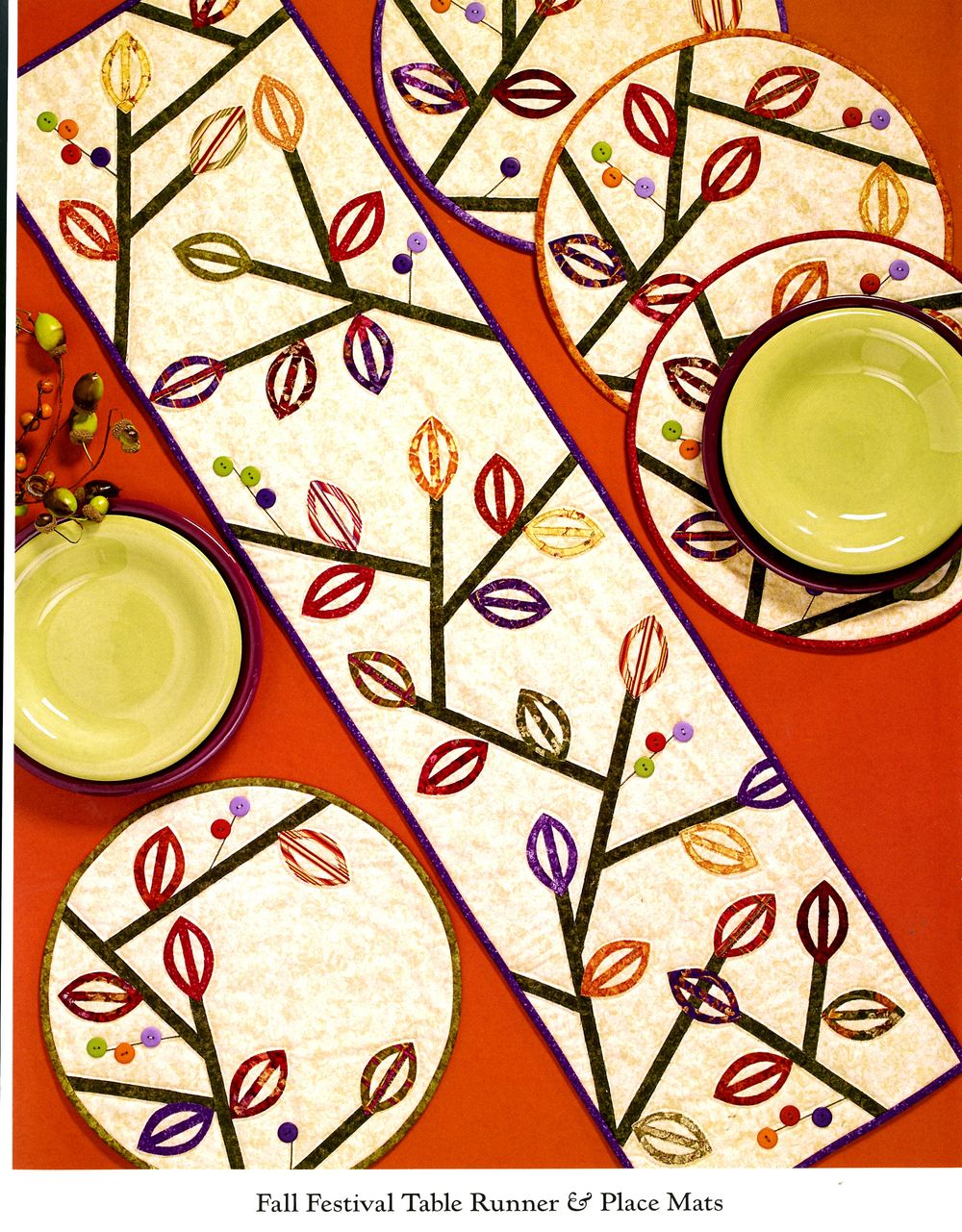 Bittersweet Quilt Pattern Book by Nancy Halvorsen of Art to Heart