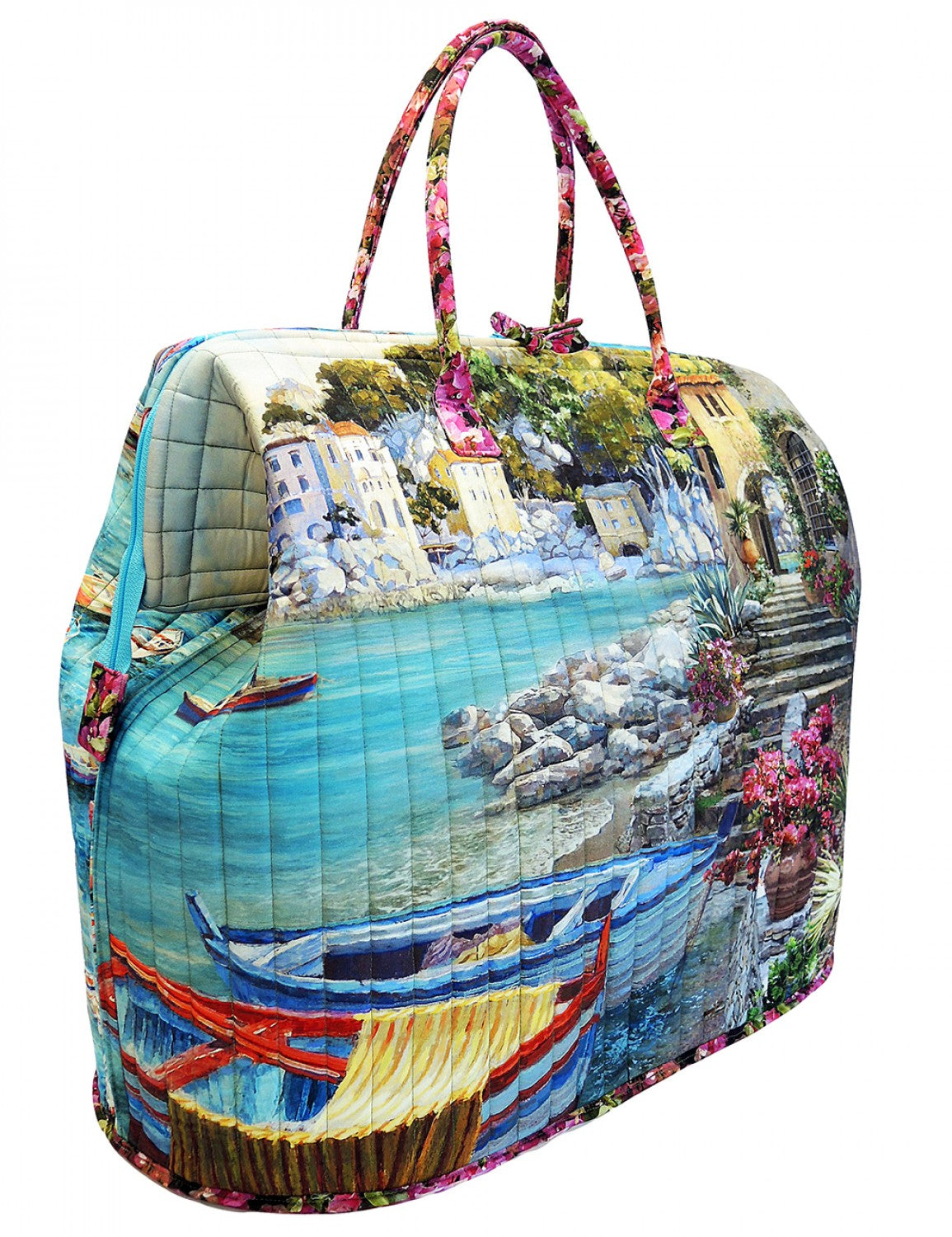 Giant Poppins Bag Sewing Pattern with Two Bag Stays by Carol McLeod of Aunties Two