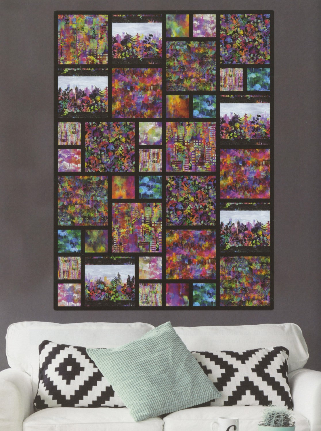 Urban Jungle Quilts Pattern Book by Jason Yenter for In The Beginning Fabrics