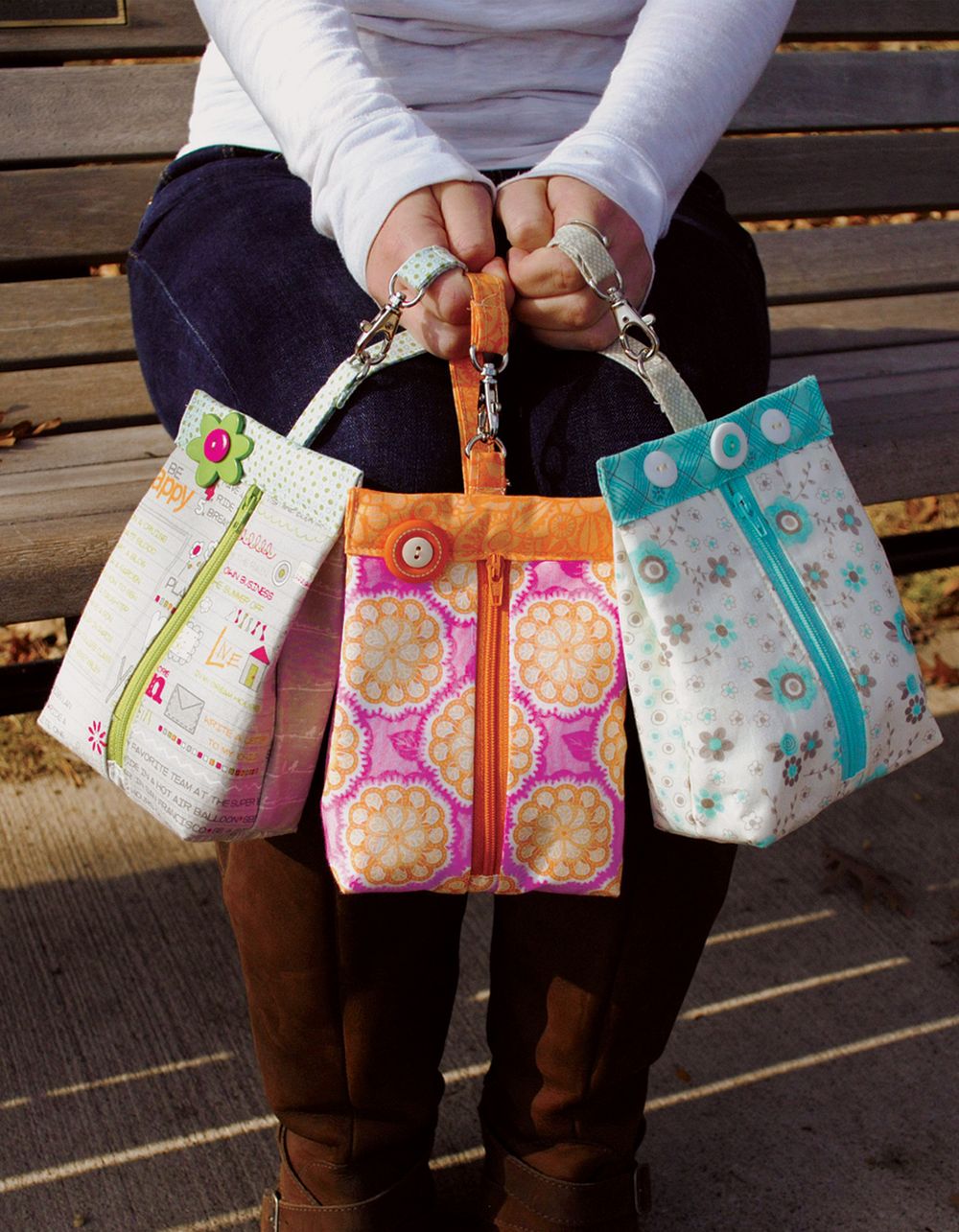 Suzy's Sack Bag Sewing Pattern by Sherri Falls for This and That