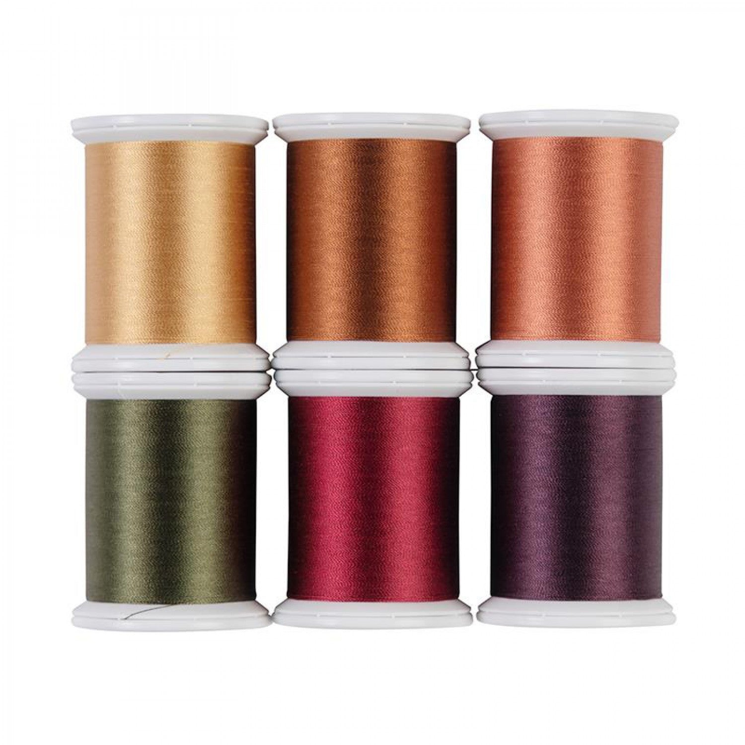 Kimono Silk 6-Spool Thread Set Fall Collection by Superior Threads