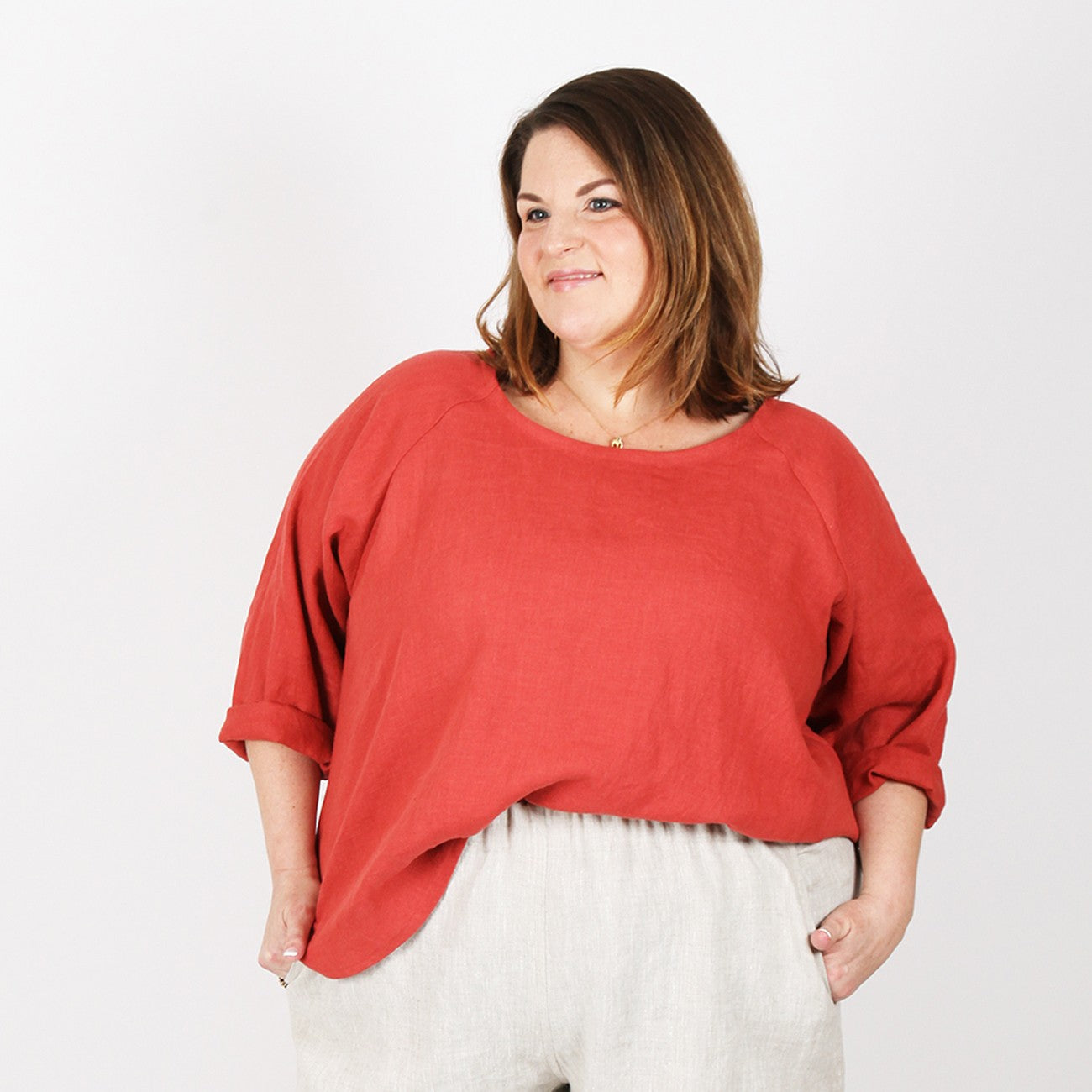 The Remy Raglan Standard 00 - 20 and Curvy 14 - 34 Sewing Pattern by Peggy Mead of Sew House Seven