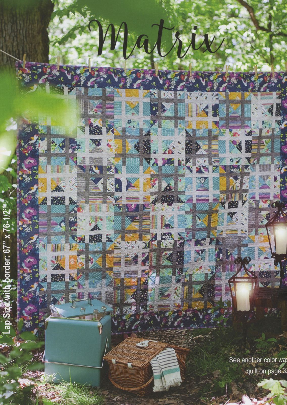 Stripology Squared Quilt Pattern Book by Gudrun Erla of G.E. Designs - Dings & Dents