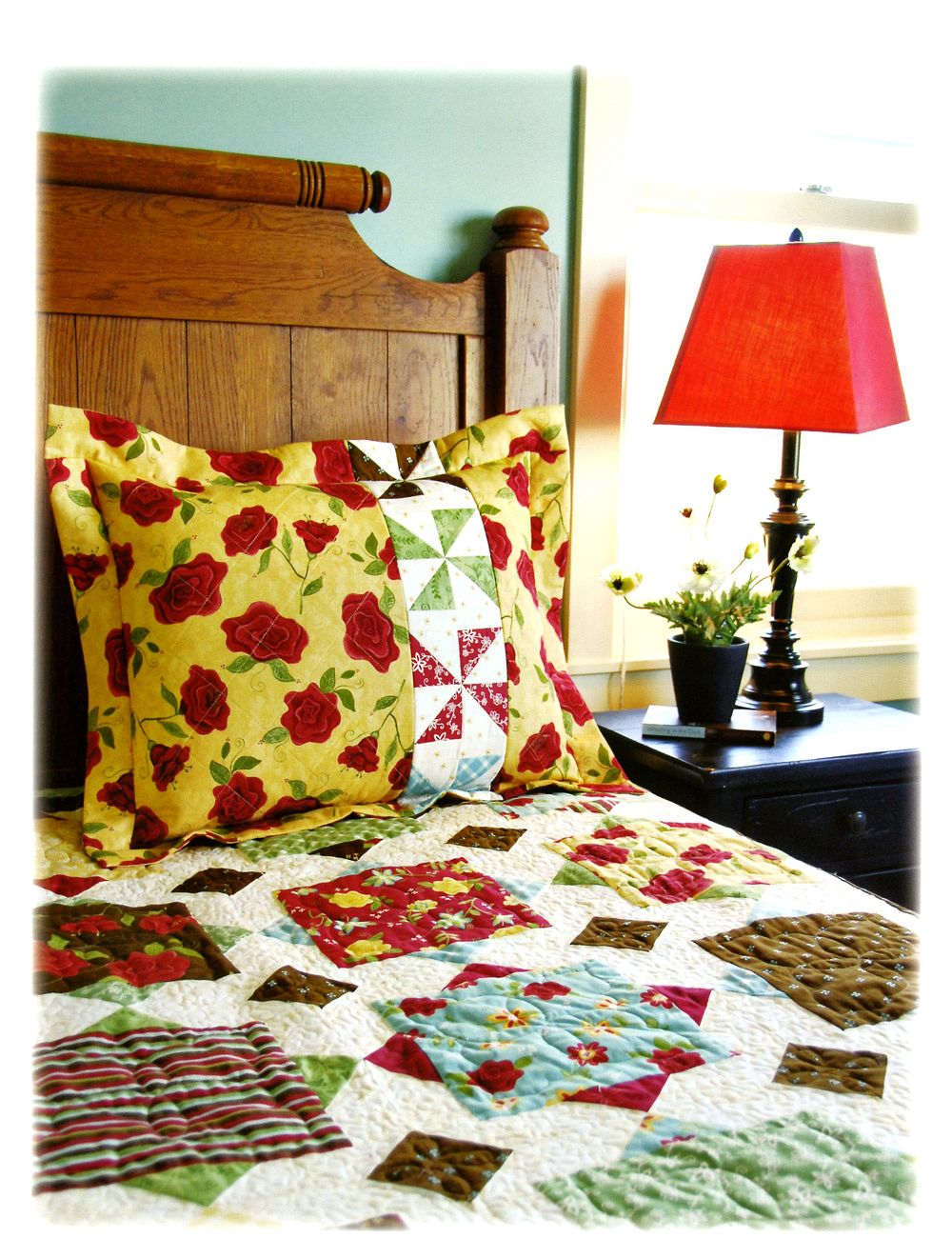 Shams With Style Quilt Pattern Book by Heather Peterson of Anka's Treasures