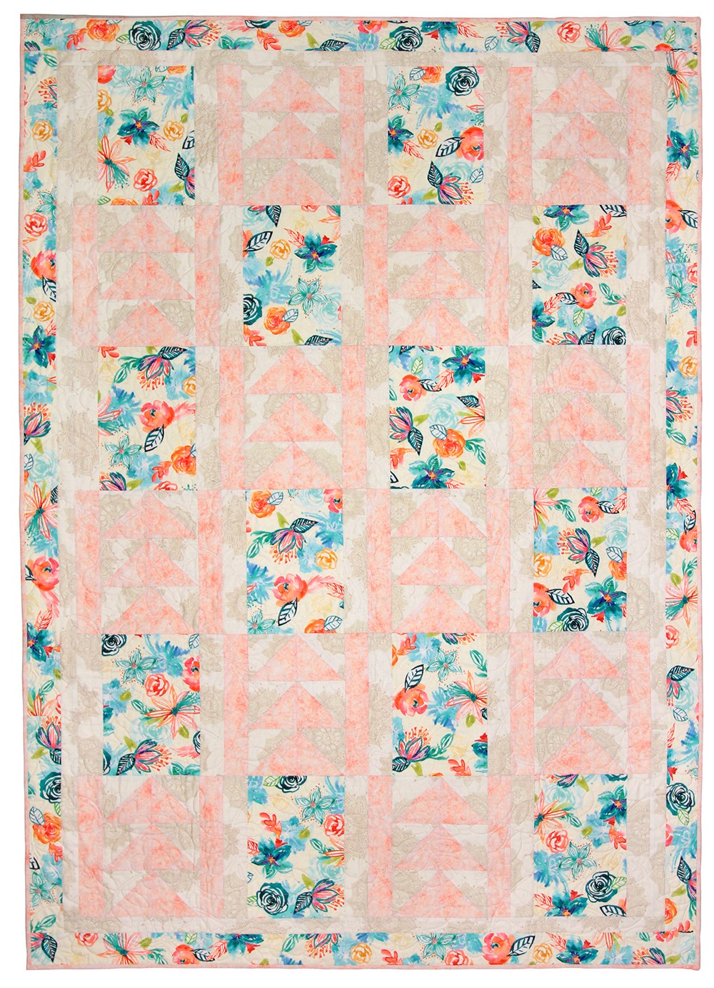 The Magic of 3-Yard Quilts Pattern Book By Fran Morgan and Donna Robertson for Fabric Cafe