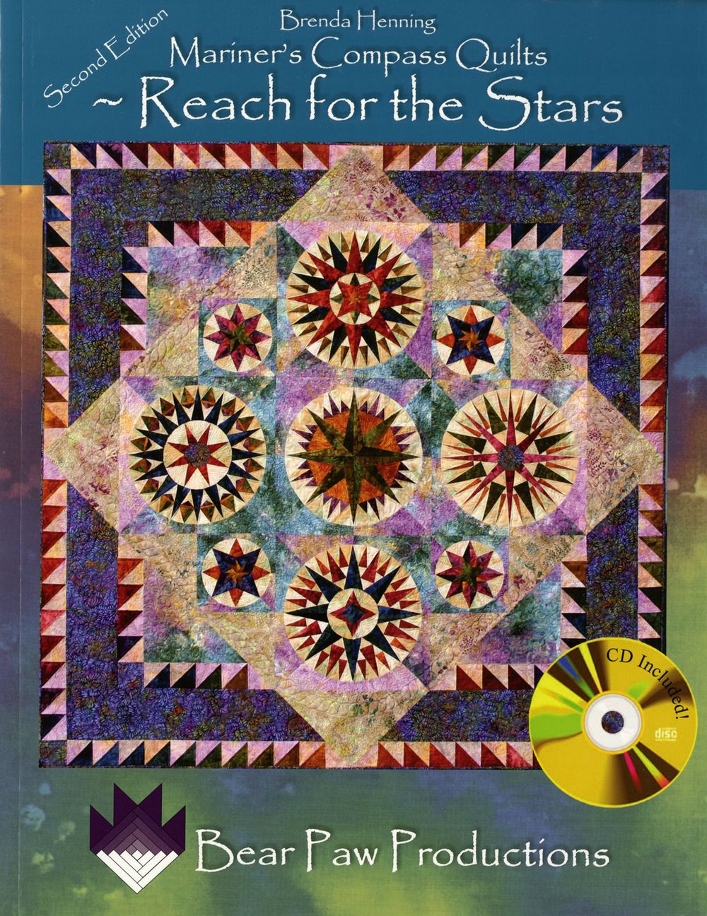 Mariners Compass Quilts 2nd edition by Brenda Henning of Bear Paw Productions