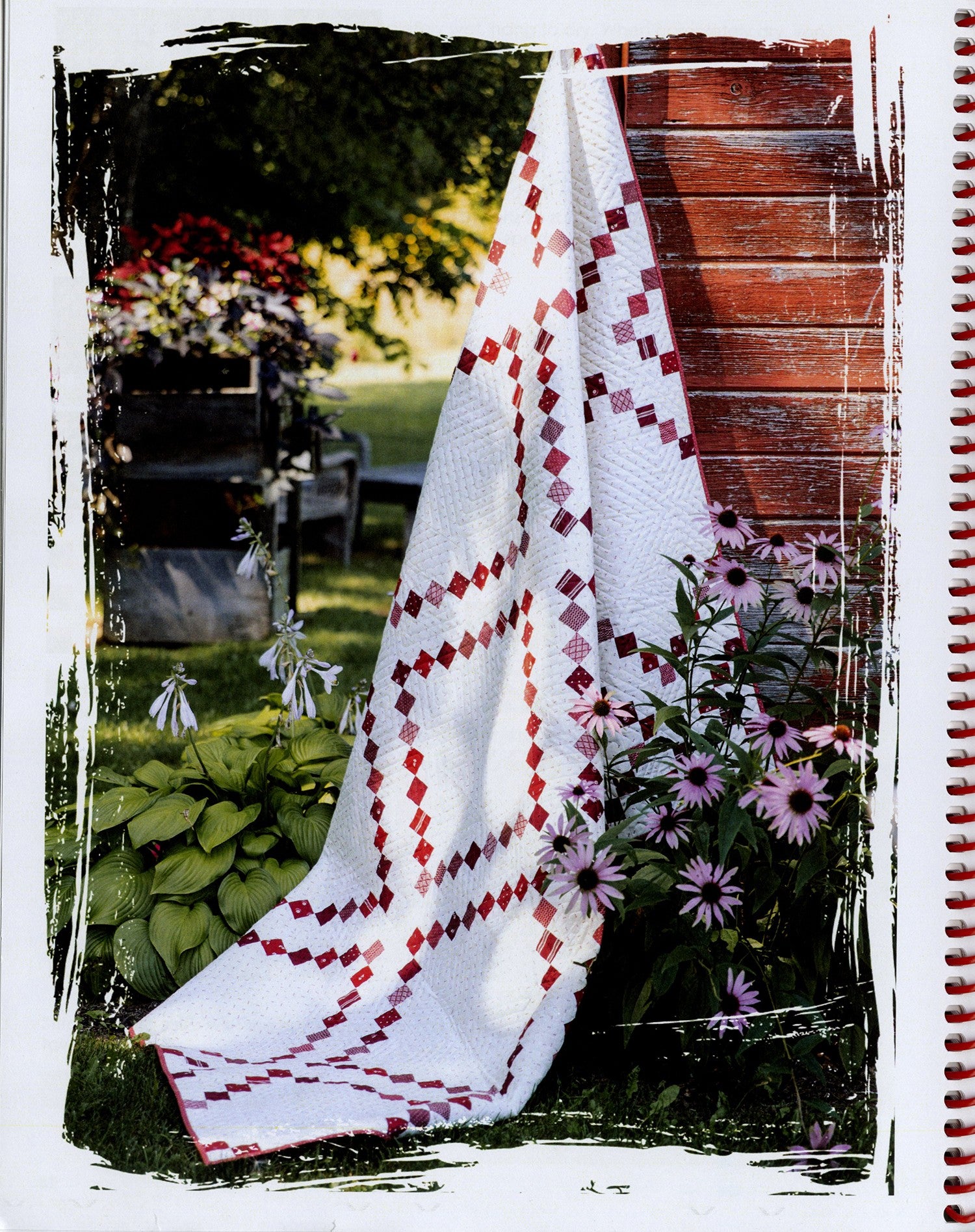 Red & White Gatherings by Lisa Bongean of Primitive Gatherings