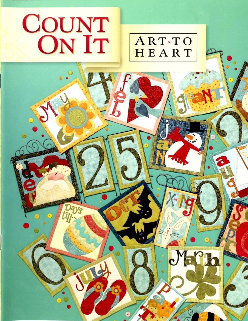 Count On It Quilt Pattern Book by Nancy Halvorsen of Art to Heart - Dings & Dents