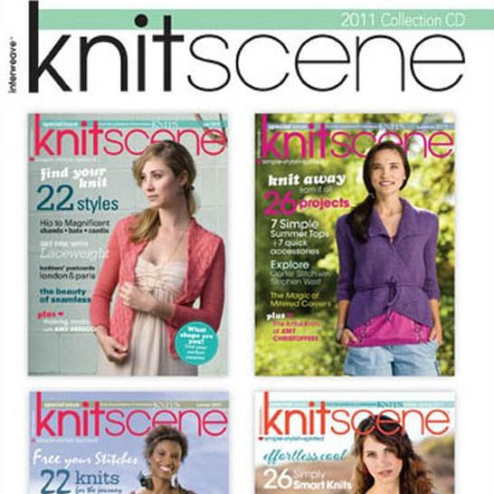 Knitscene Magazine 2011 Collection Issues on CD