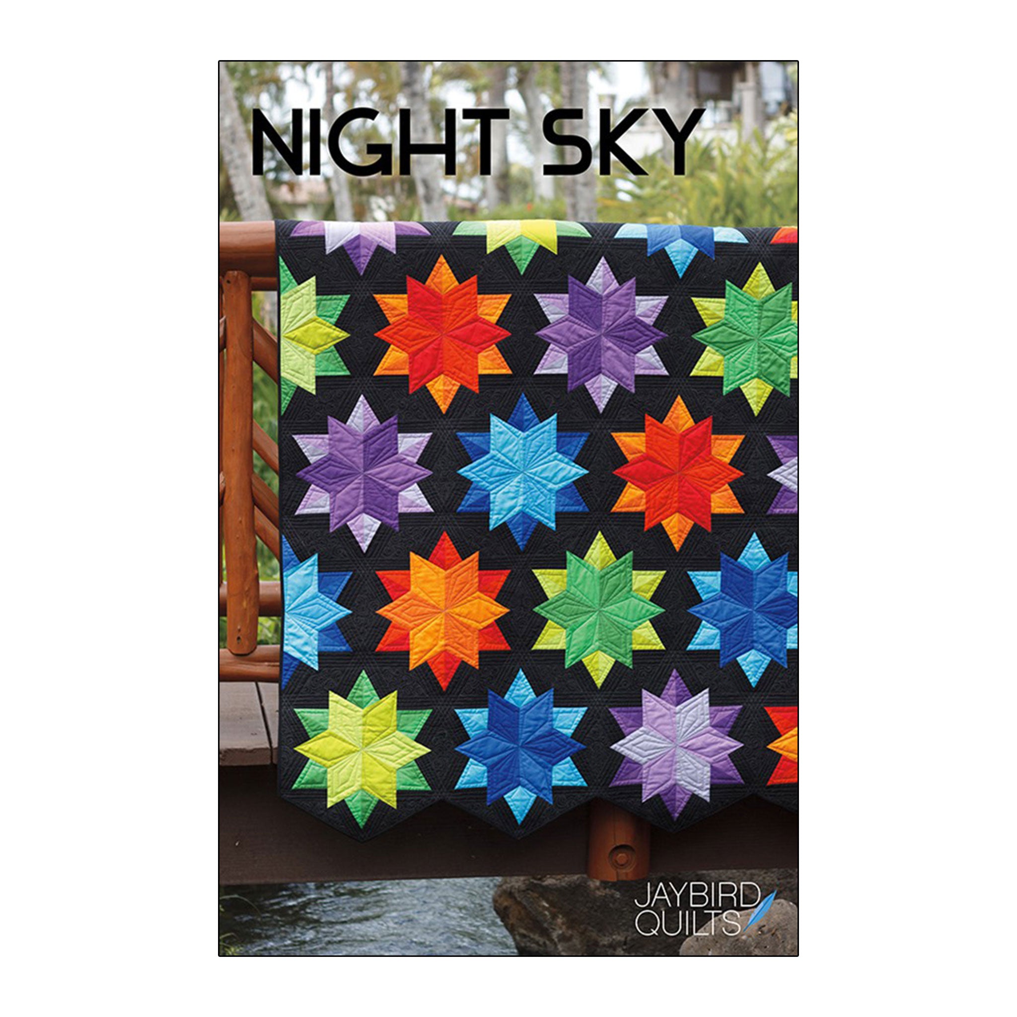 Night Sky Quilt Pattern by Julie Herman of Jaybird Quilts