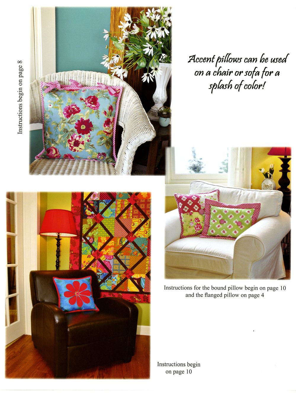 Shams With Style Quilt Pattern Book by Heather Peterson of Anka's Treasures