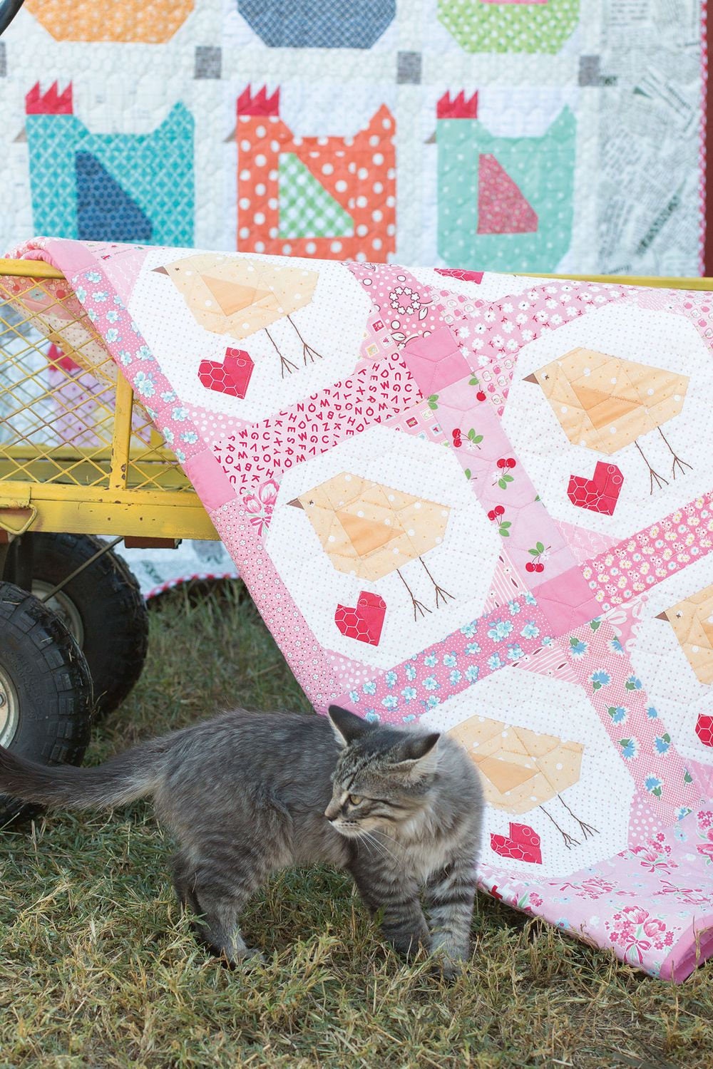 Farm Girl Vintage Quilt Pattern Book by Lori Holt for It's Sew Emma - Dings & Dents