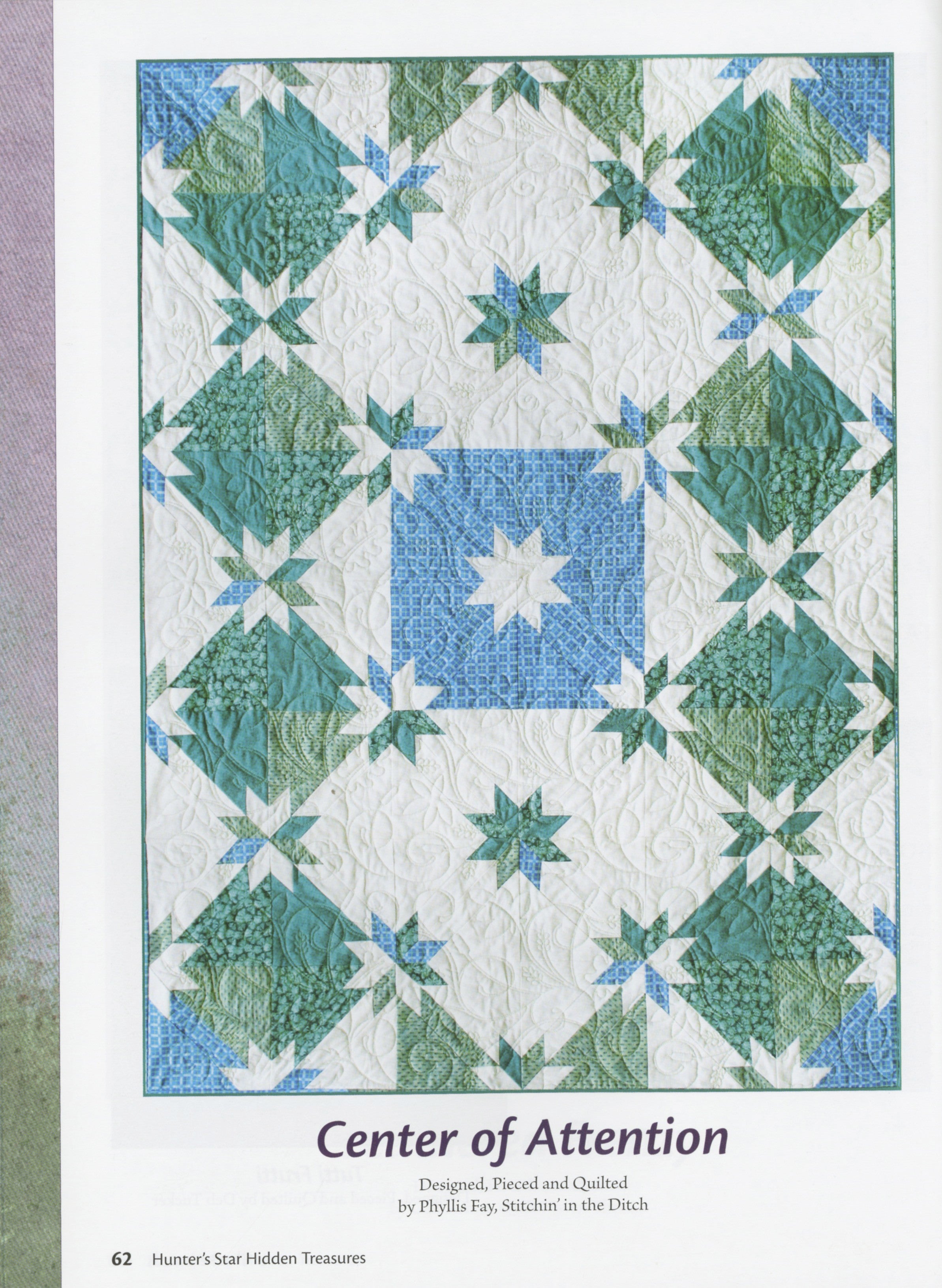 Hunter's Star Hidden Treasures Quilt Book by Deb Tucker for Studio 180 Design