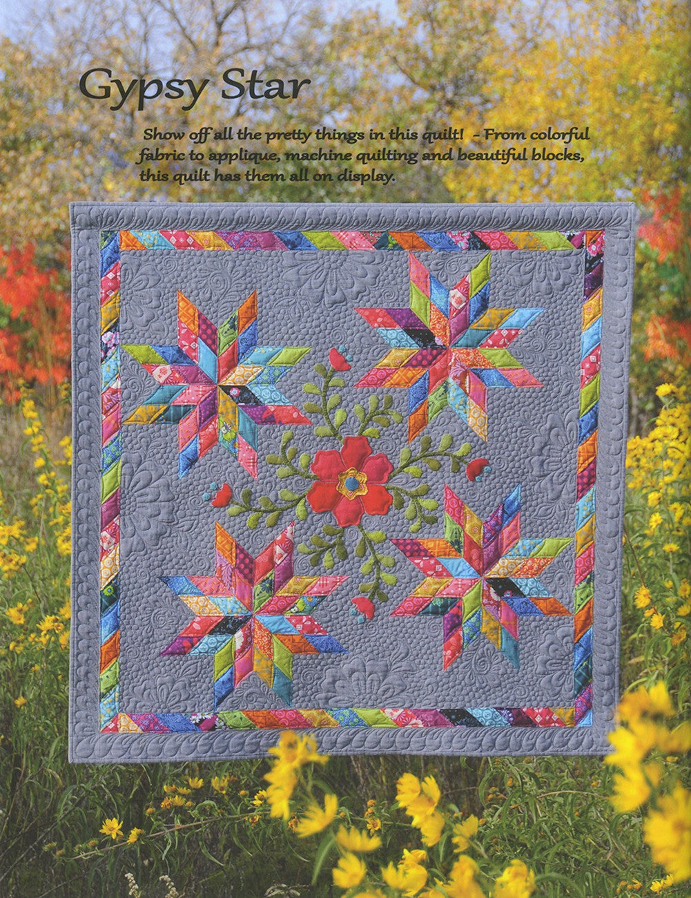 The Joyful Stitcher Quilt Pattern Book by Heather Peterson of Anka's Treasures