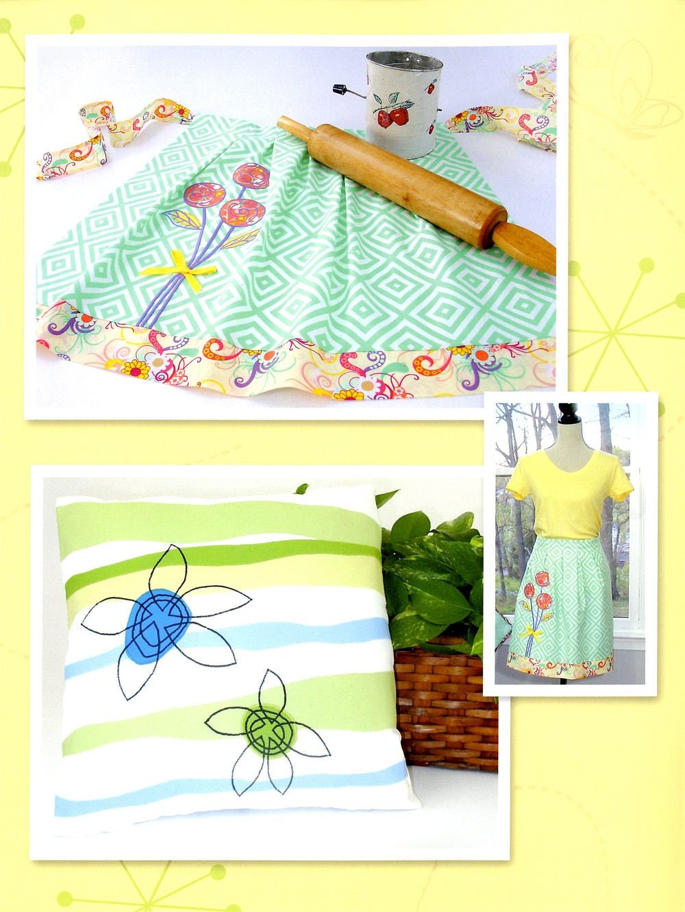 Appli-Doodle Applique Pattern Book by Donna Babylon