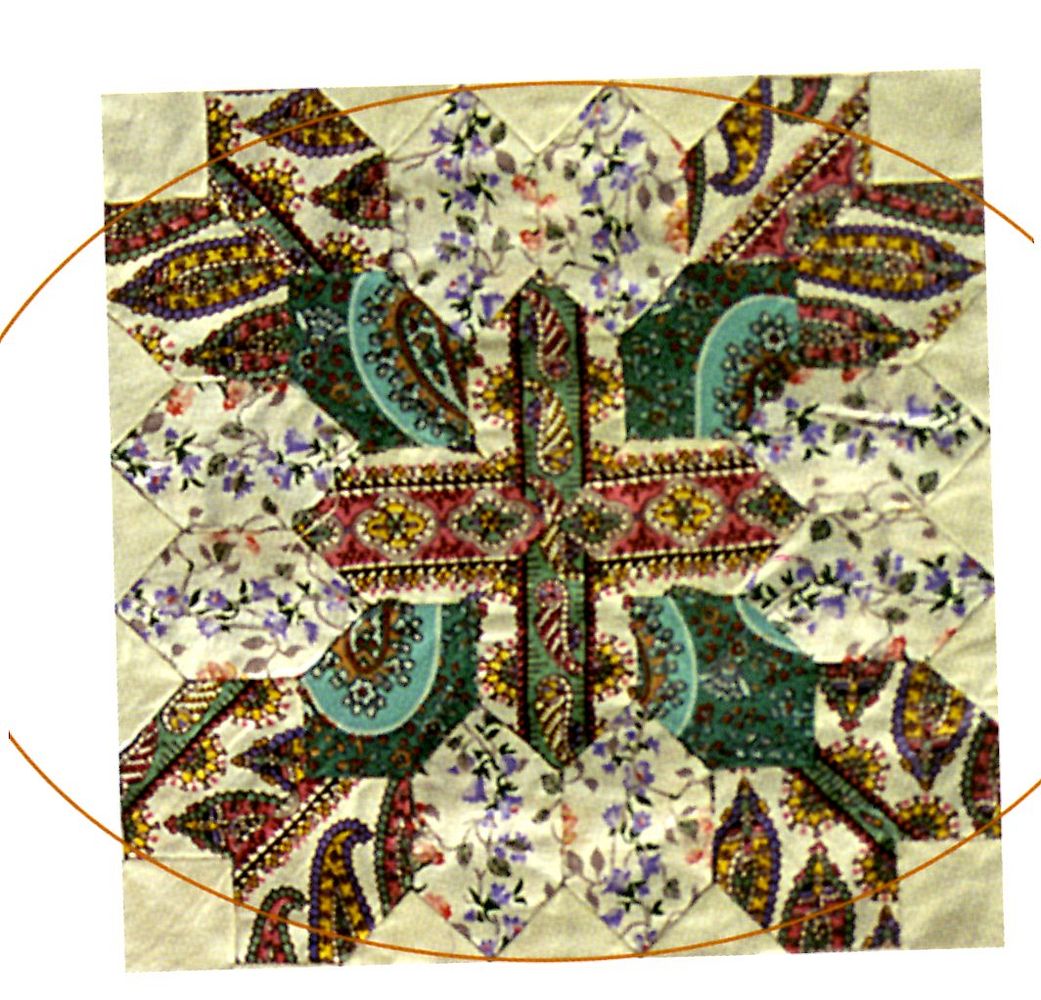 Lucy Boston Patchwork of the Crosses Quilt Book by Linda Franz of Inklingo - Dings & Dents