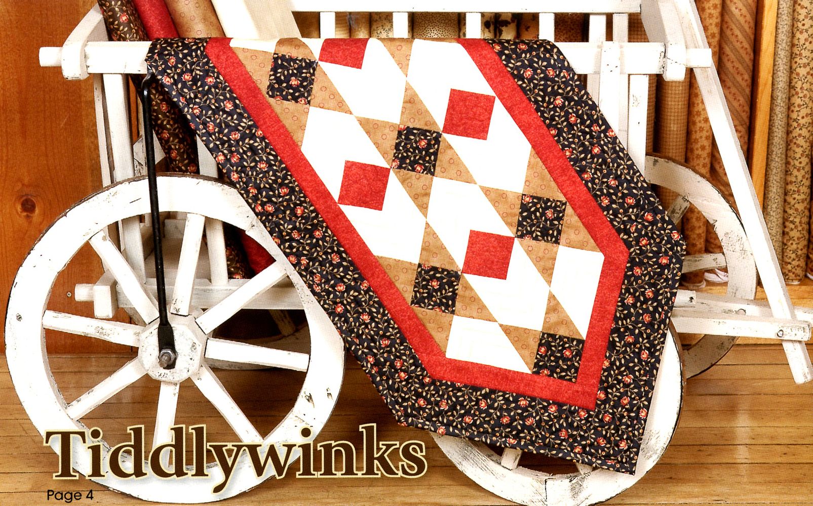 Runners, Etc. Quilt Pattern Book by Kathryn Squibb of Gathering Friends