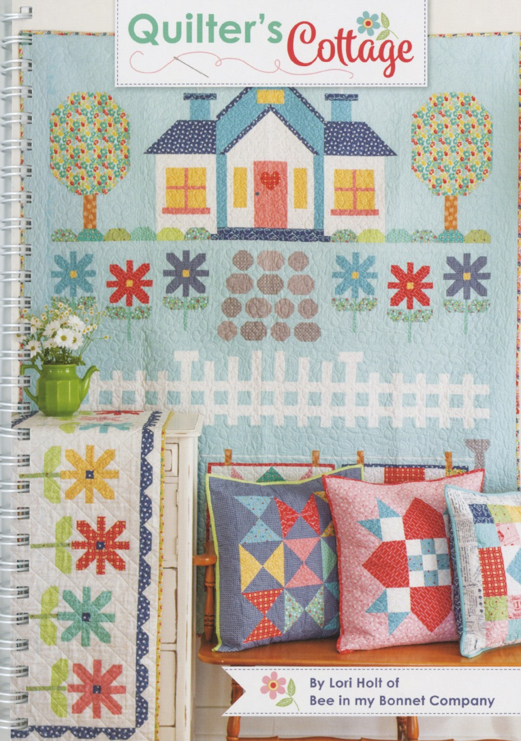 Quilter's Cottage Quilt Pattern Book by Lori Holt for It's Sew Emma