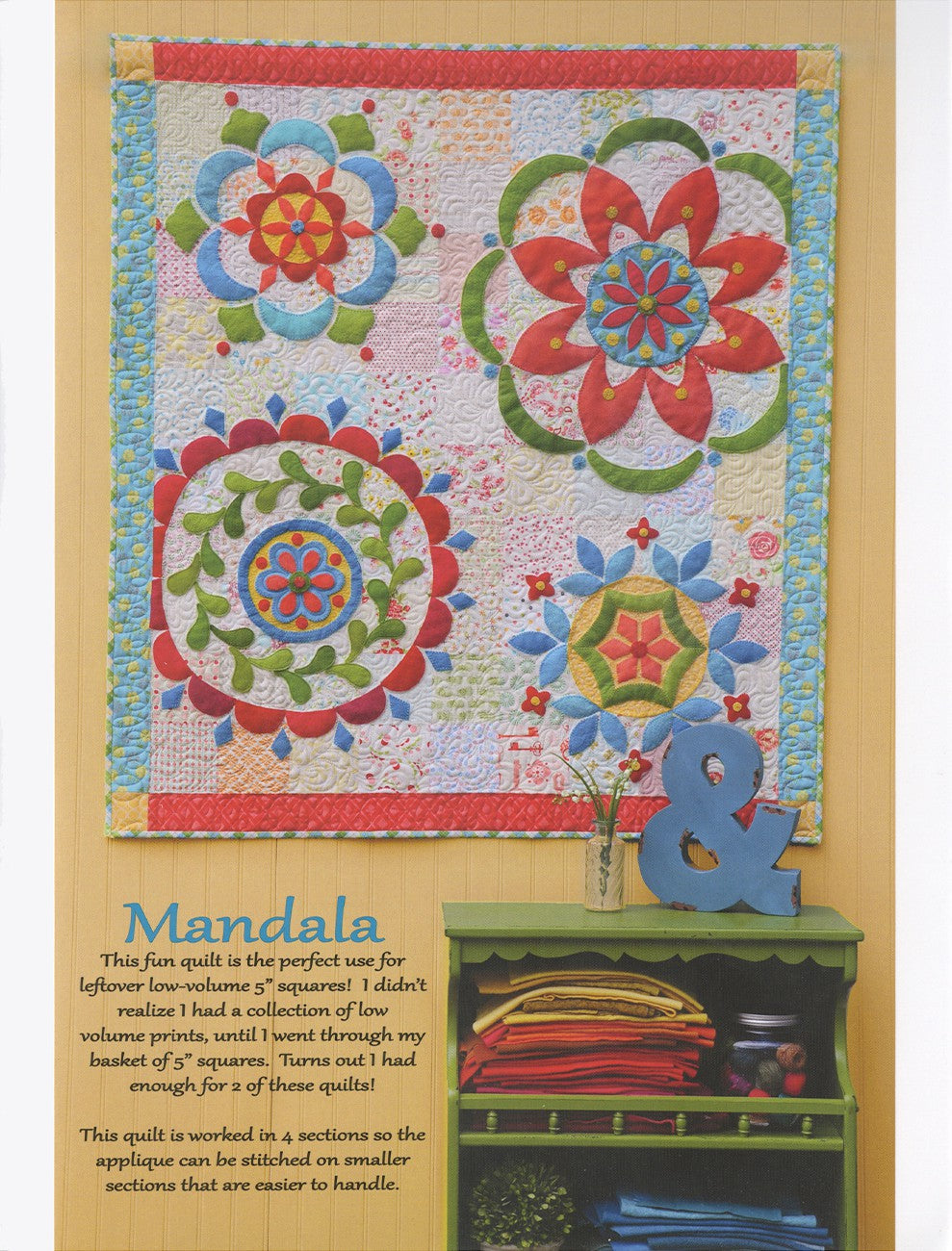 The Joyful Stitcher Quilt Pattern Book by Heather Peterson of Anka's Treasures