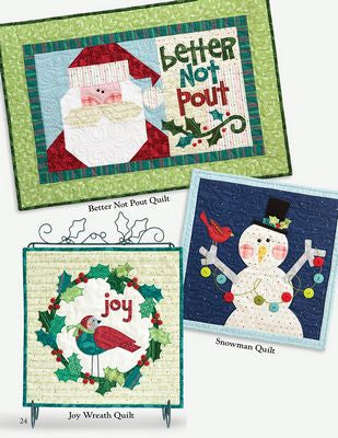 Better Not Pout Quilt Book by Nancy Halvorsen of Art to Heart