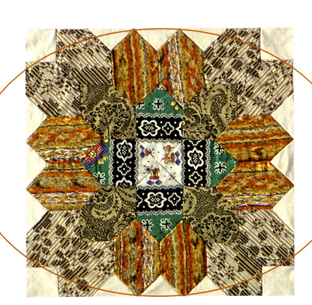 Lucy Boston Patchwork of the Crosses Quilt Book by Linda Franz of Inklingo - Dings & Dents