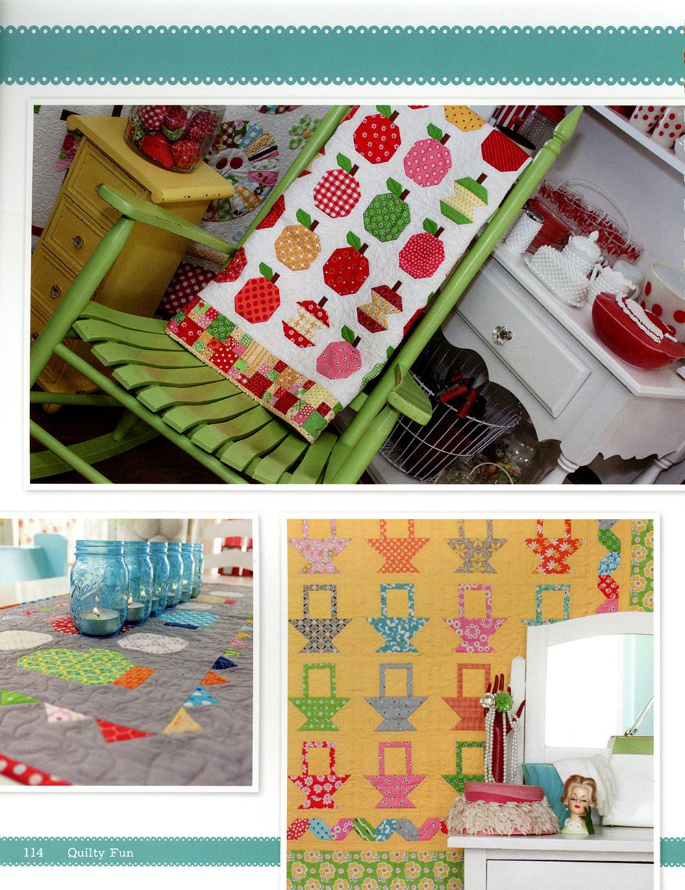 Quilty Fun Quilt Pattern Book by Lori Holt for It's Sew Emma