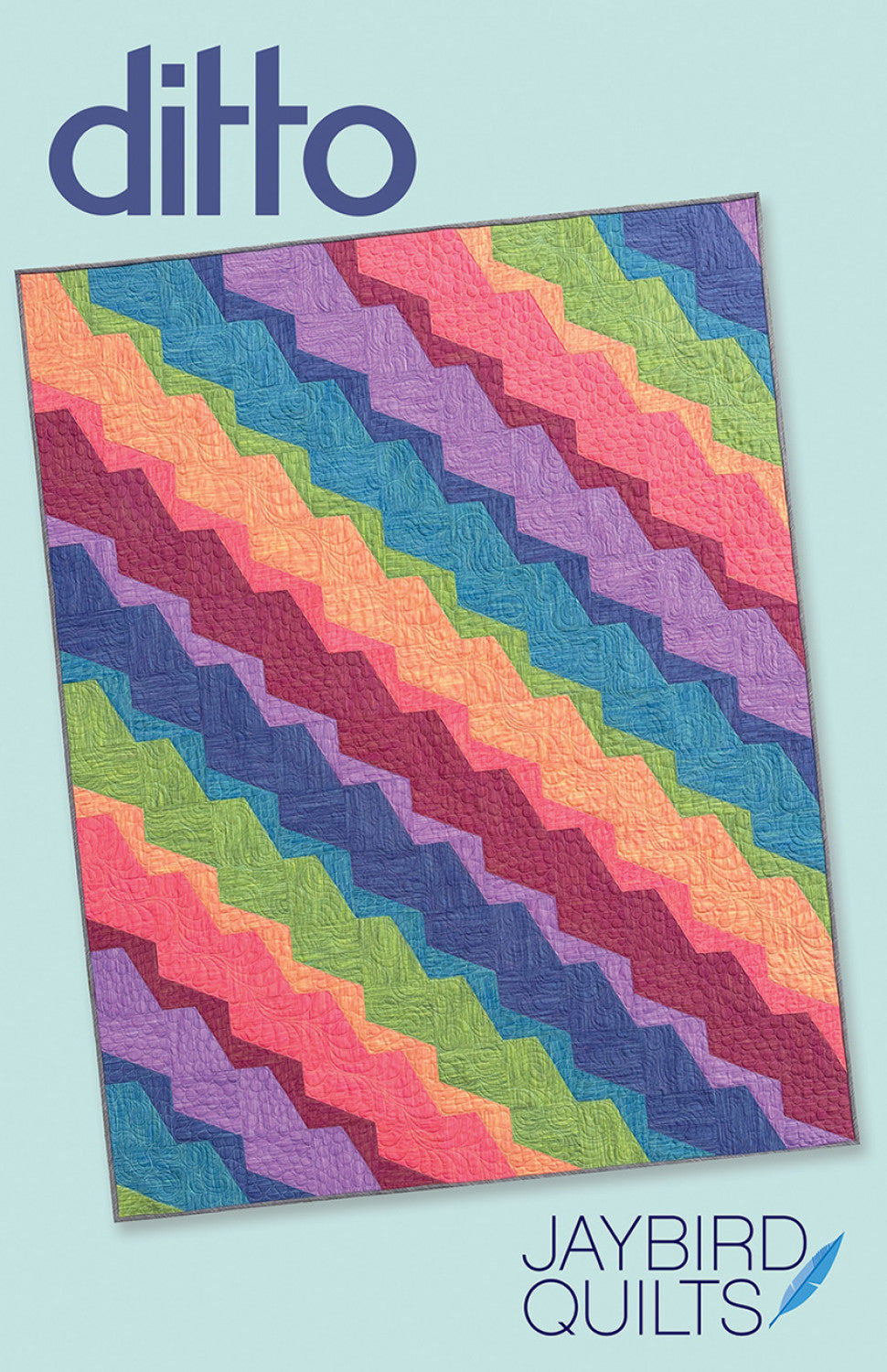 Ditto V2 Quilt Pattern by Julie Herman of Jaybird Quilts