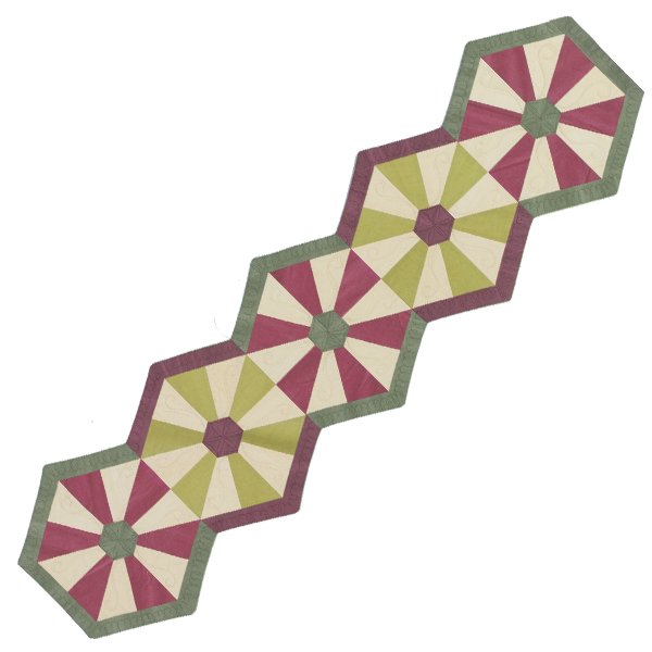 Spot On Tool for Accurate Hexagons and Triangles by Cheryl Phillips of Phillips Fiber Art