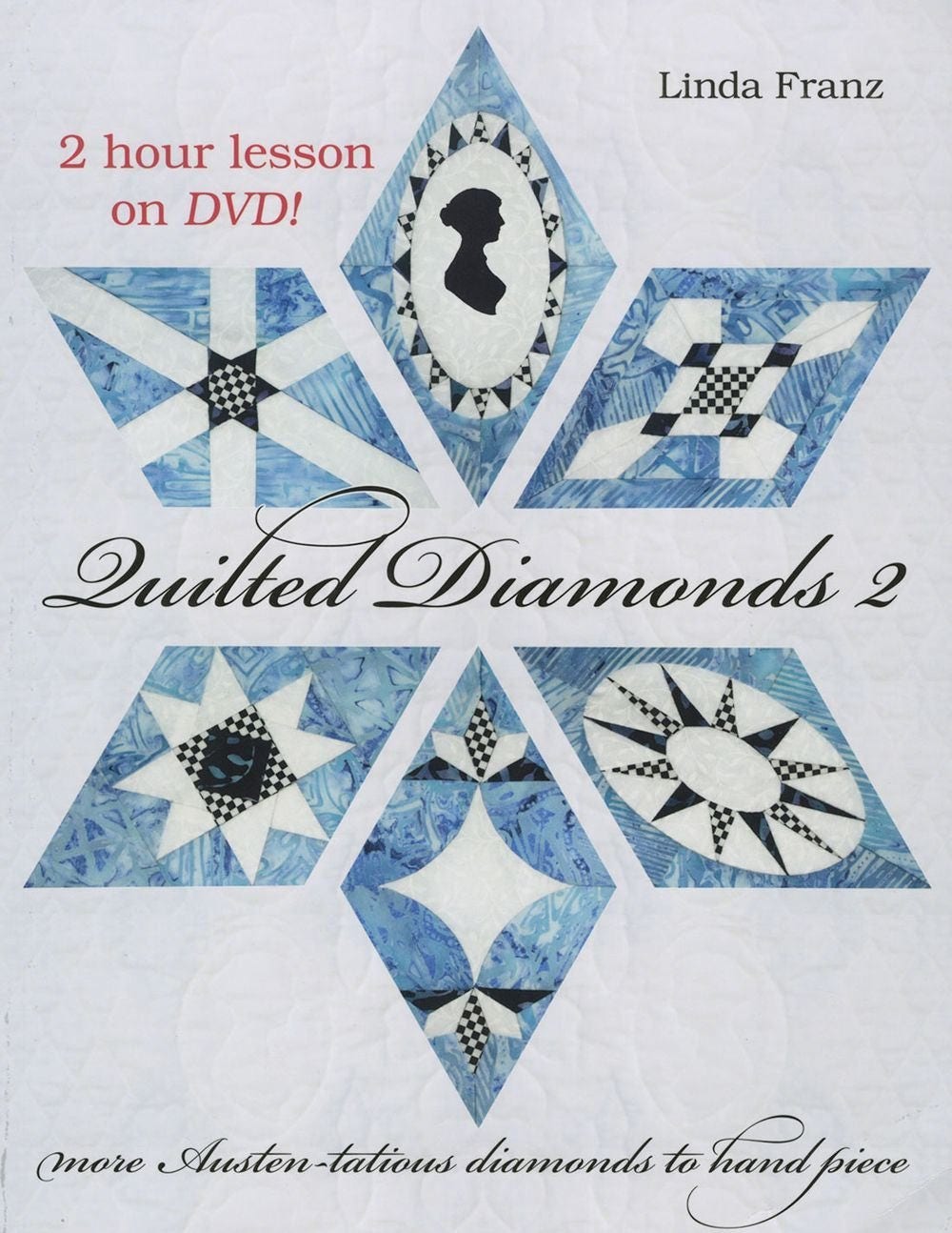Quilted Diamonds 2 Quilt Book by Linda Franz of Inklingo - Dings & Dents