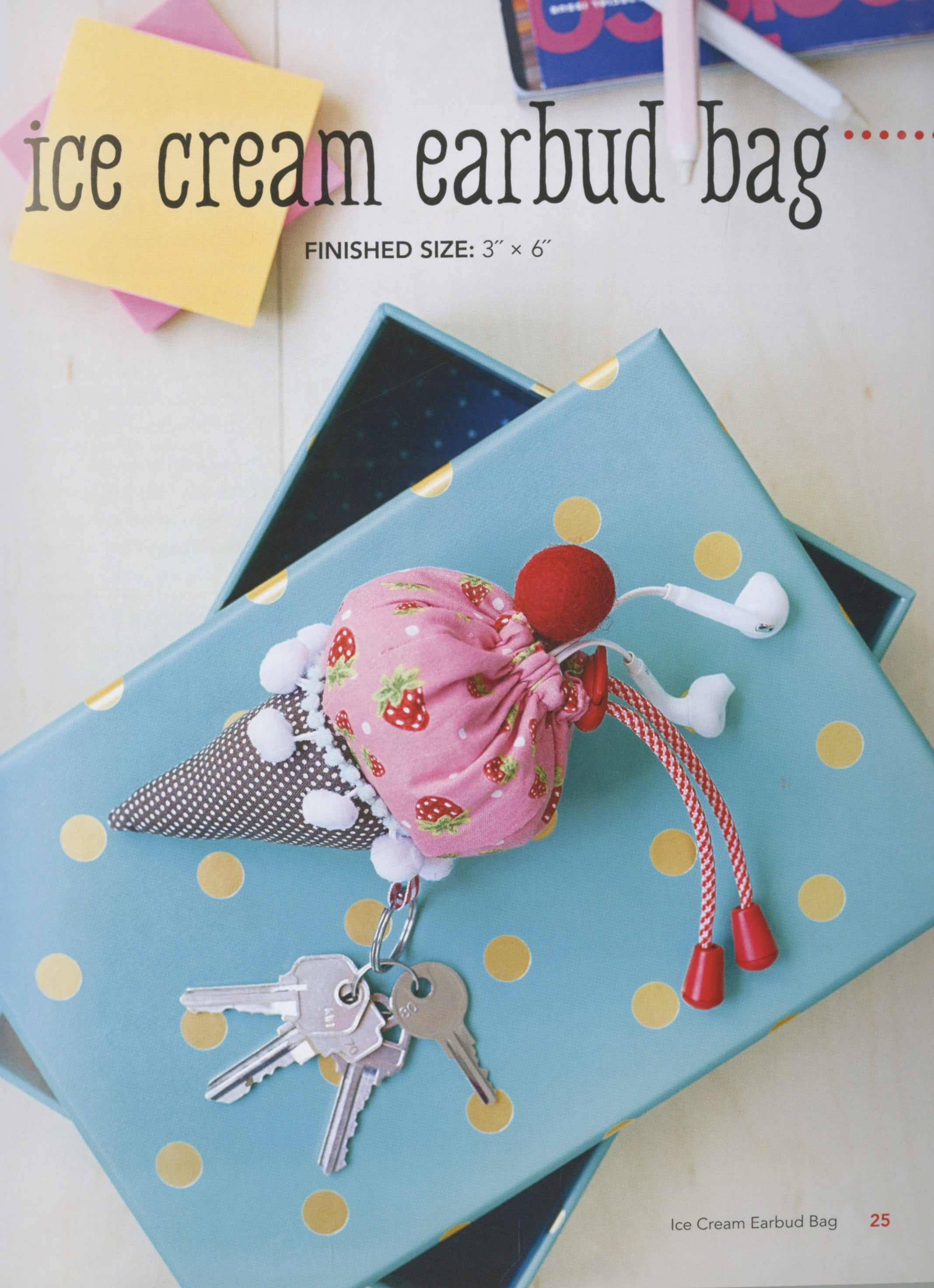 Sew Small 19 Little Bags Sewing Pattern Book by Jennifer Heynen for Stash Books