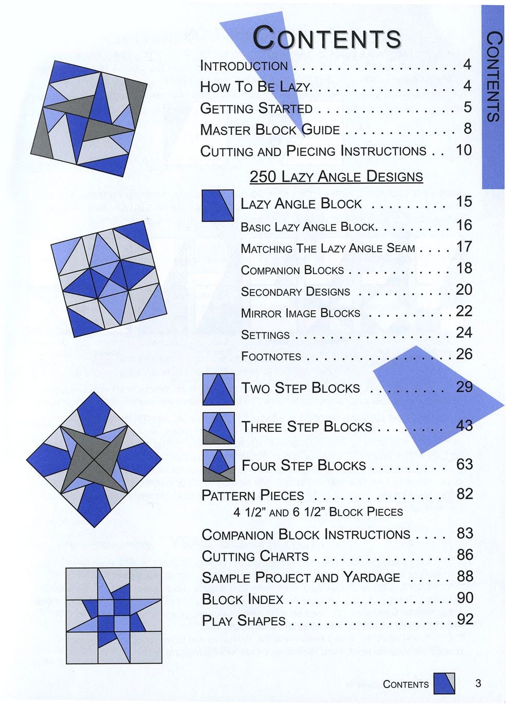 Lazy And Lovin' It Quilt Book by Joan Hawley of Lazy Girl Designs - Dings & Dents