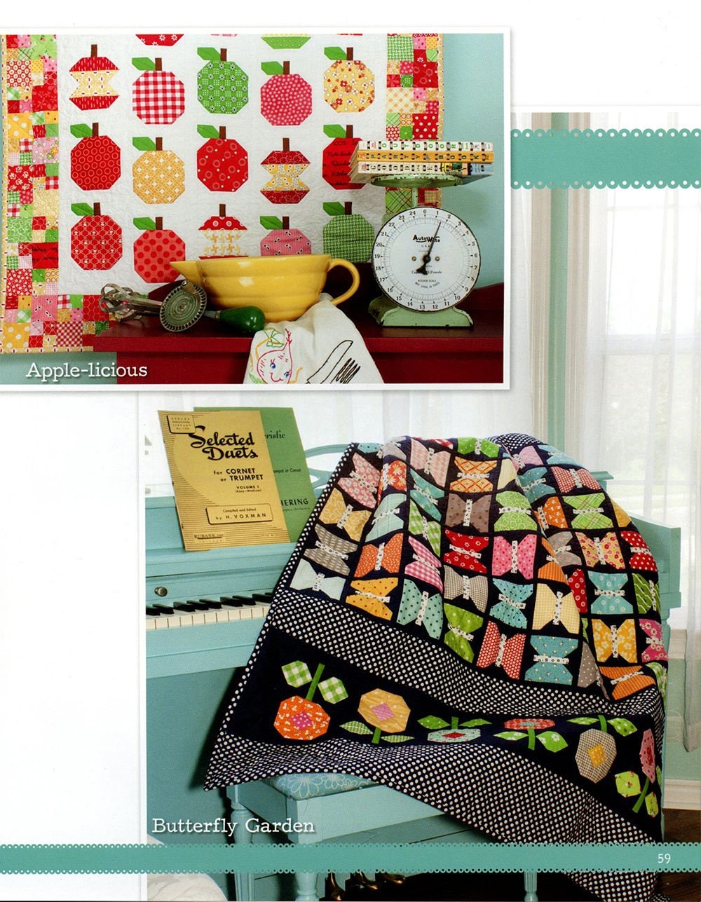 Quilty Fun Quilt Pattern Book by Lori Holt for It's Sew Emma