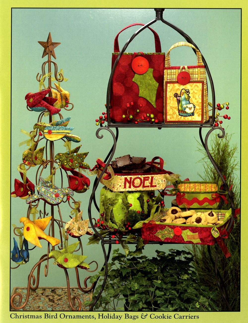 Tidings Quilt Pattern Book by Nancy Halvorsen of Art to Heart