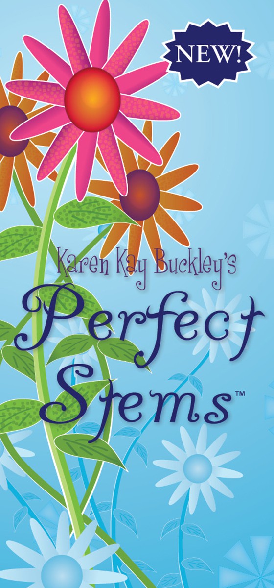 Perfect Stems 8 Sizes Heat Resistant Plastic Templates by Karen Kay Buckey