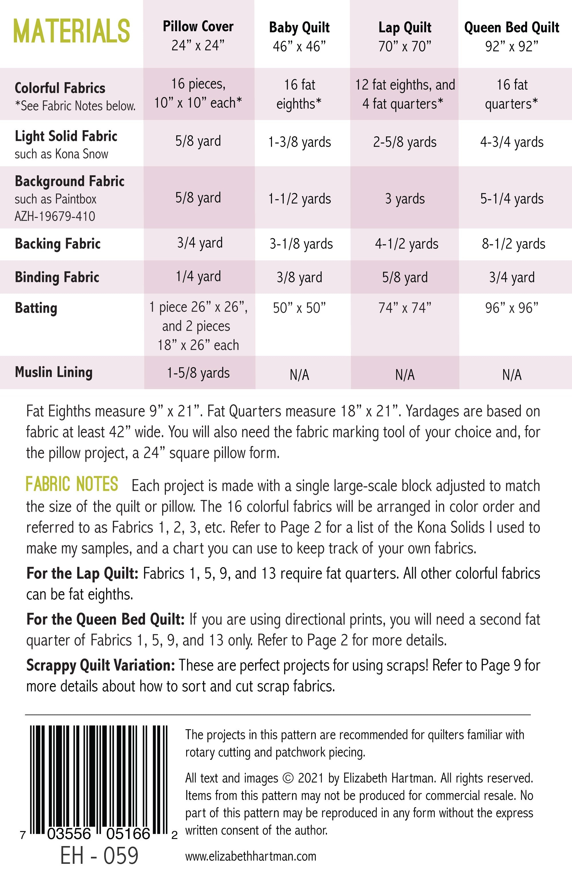 Crystal Cluster Pattern by Elizabeth Hartman