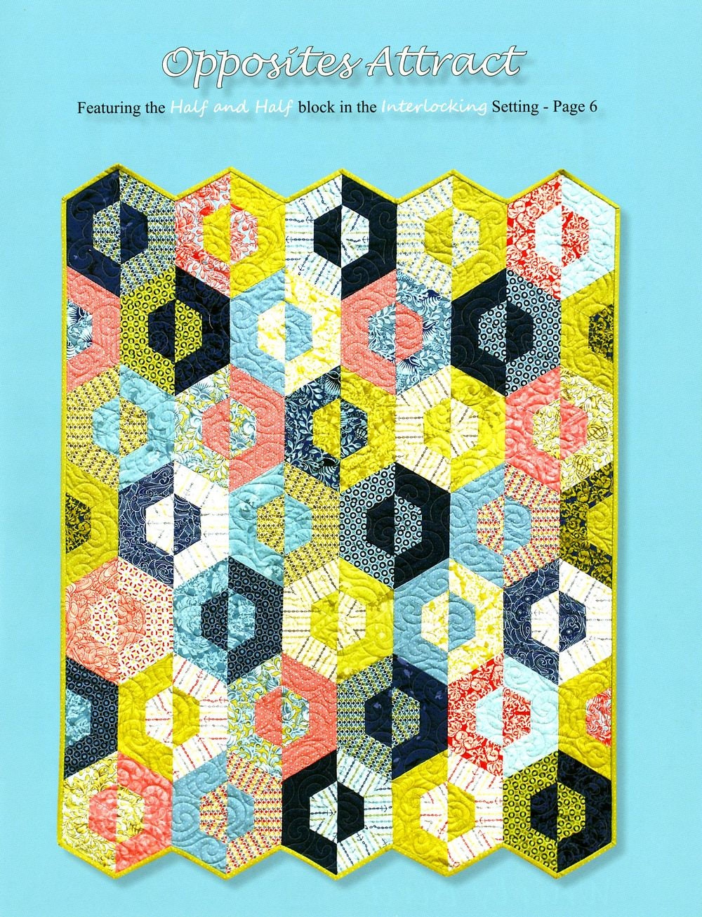 Sizzlin' Sixties Quilt Pattern Book by Heather Peterson of Anka's Treasures