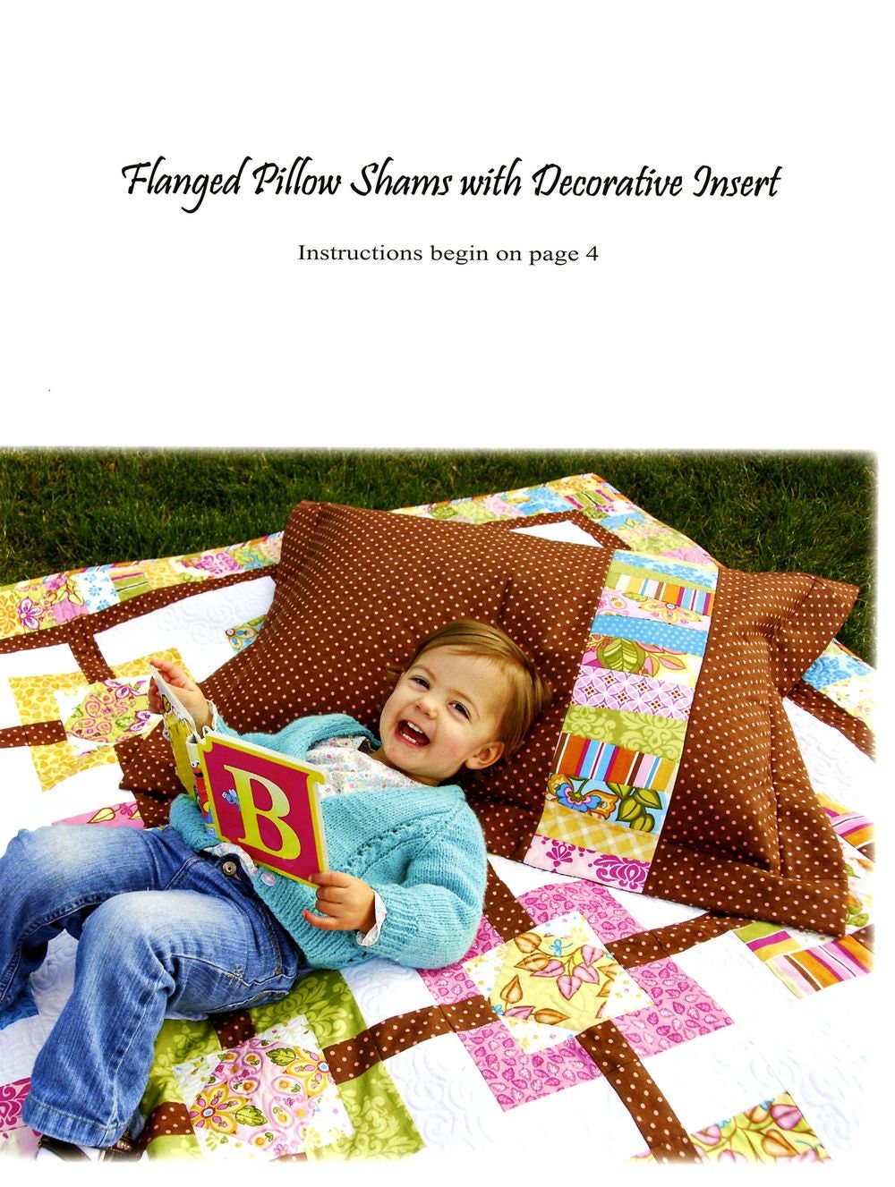 Shams With Style Quilt Pattern Book by Heather Peterson of Anka's Treasures