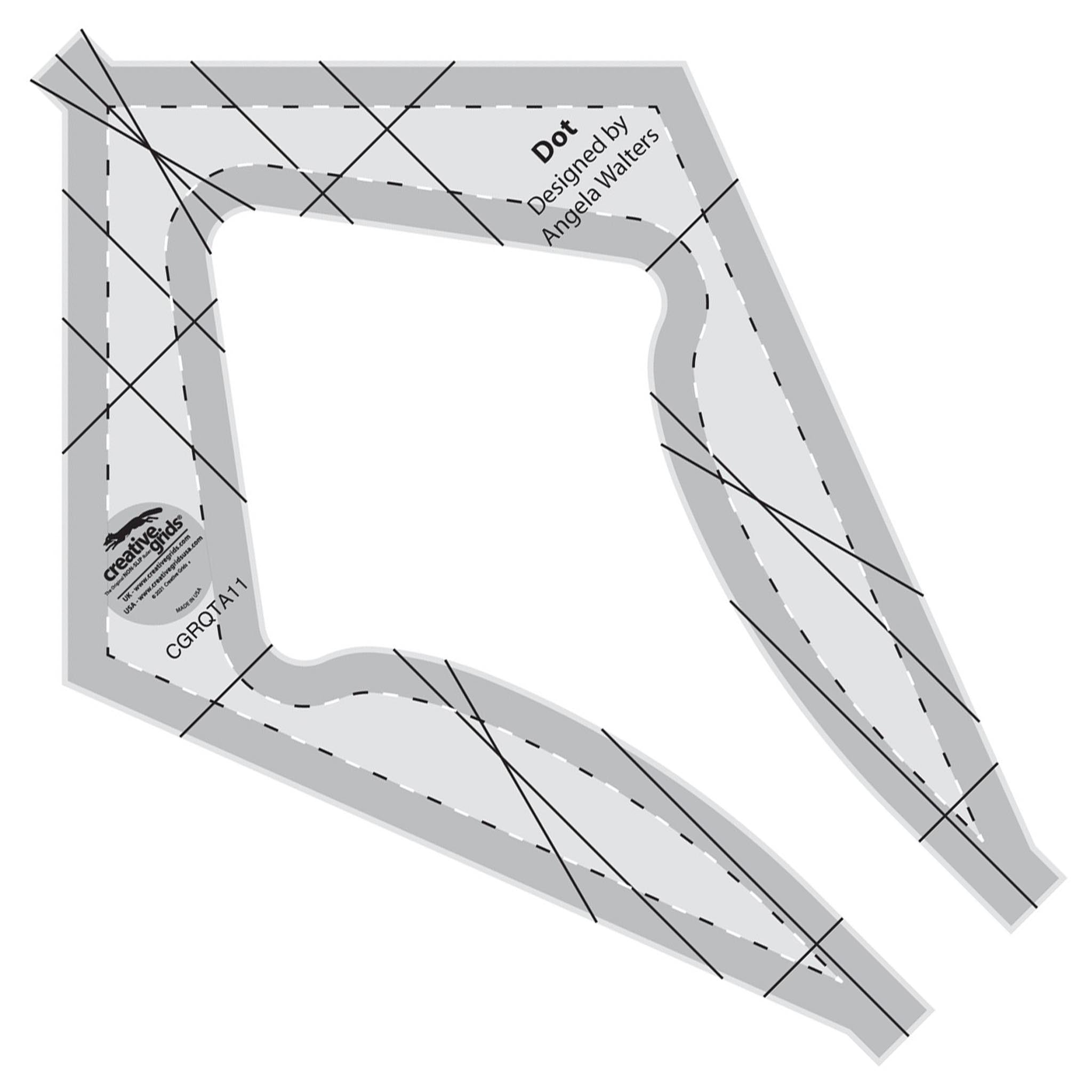 Creative Grids Machine Quilting Tool - DOT (CGRQTA11)