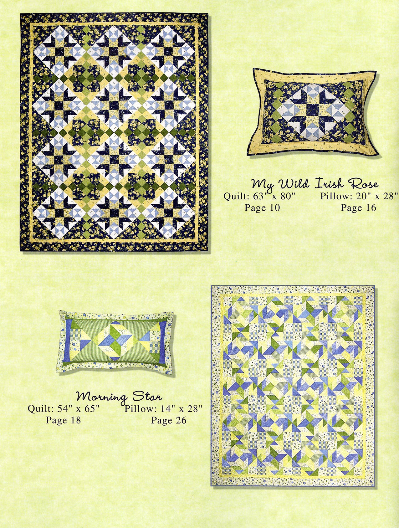 Cottage Creations Quilt Pattern Book by Susan Knapp of The Quilt Branch