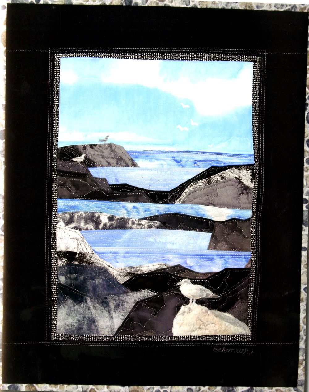 Accidental Landscapes Quilt Pattern Book by Karen Eckmeier of The Quilted Lizard