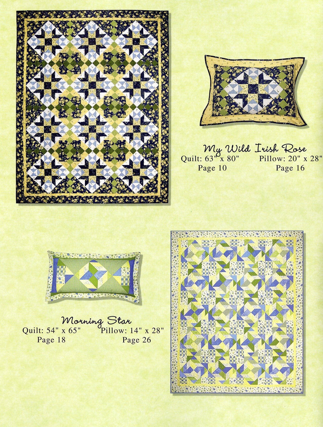 Cottage Creations Quilt Pattern Book by Susan Knapp of The Quilt Branch