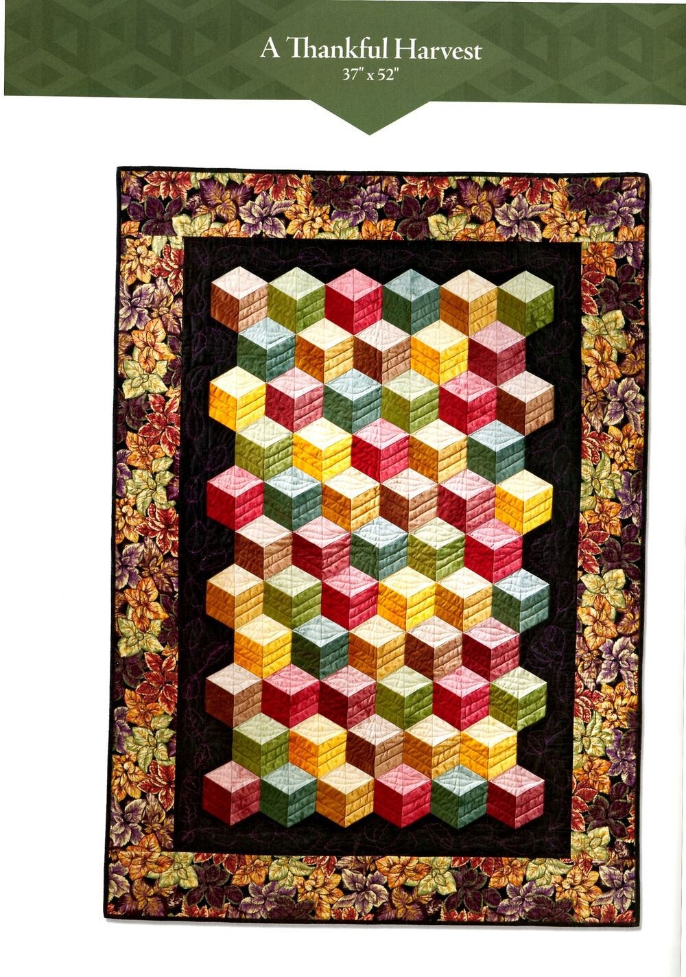 Abc 3-D Tumbling Blocks and More Quilt Pattern Book by Marci Baker for C&T Publishing