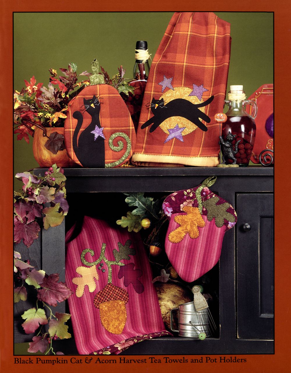 Acorn Hollow Quilt Pattern Book by Nancy Halvorsen of Art to Heart