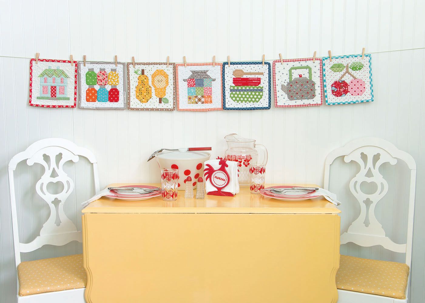 Farm Girl Vintage Quilt Pattern Book by Lori Holt for It's Sew Emma