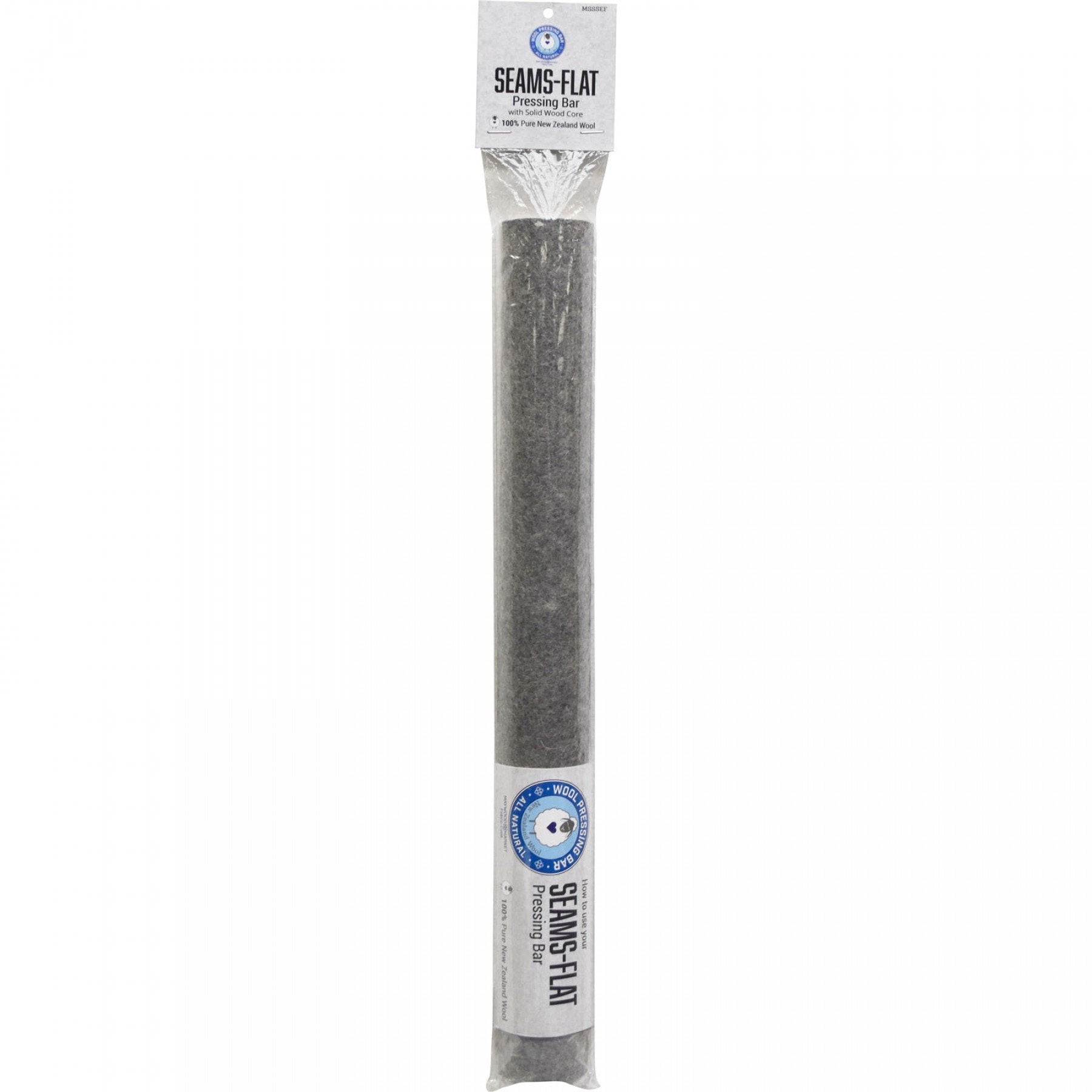 Seams-Flat Pressing Bar with Solid Wood Core by Maywood Studio